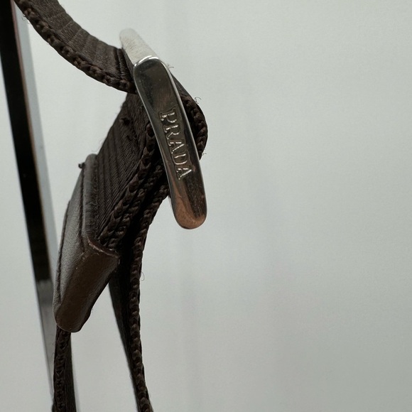 Prada - Authentic - Nylon/Canvas Messenger Crossbody - Green - Picture 8 of 16